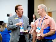 Councilmember Nelson (on right) at AWC, 2025