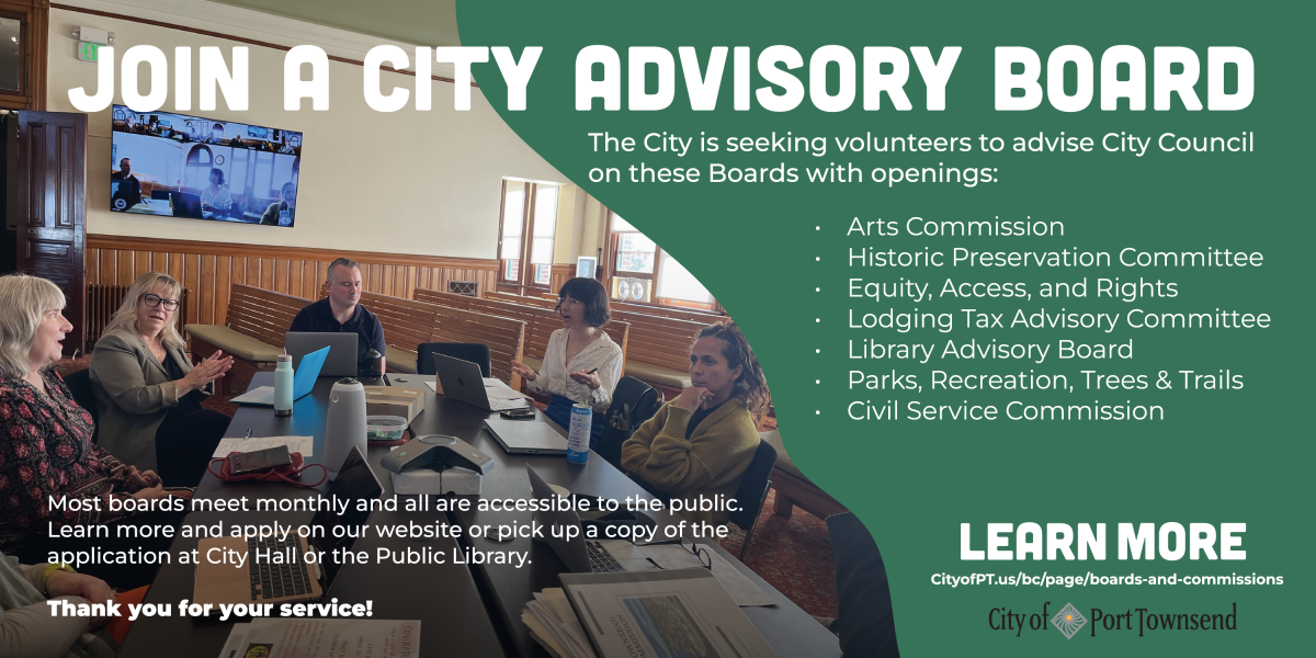 City Advisory Board graphic ad