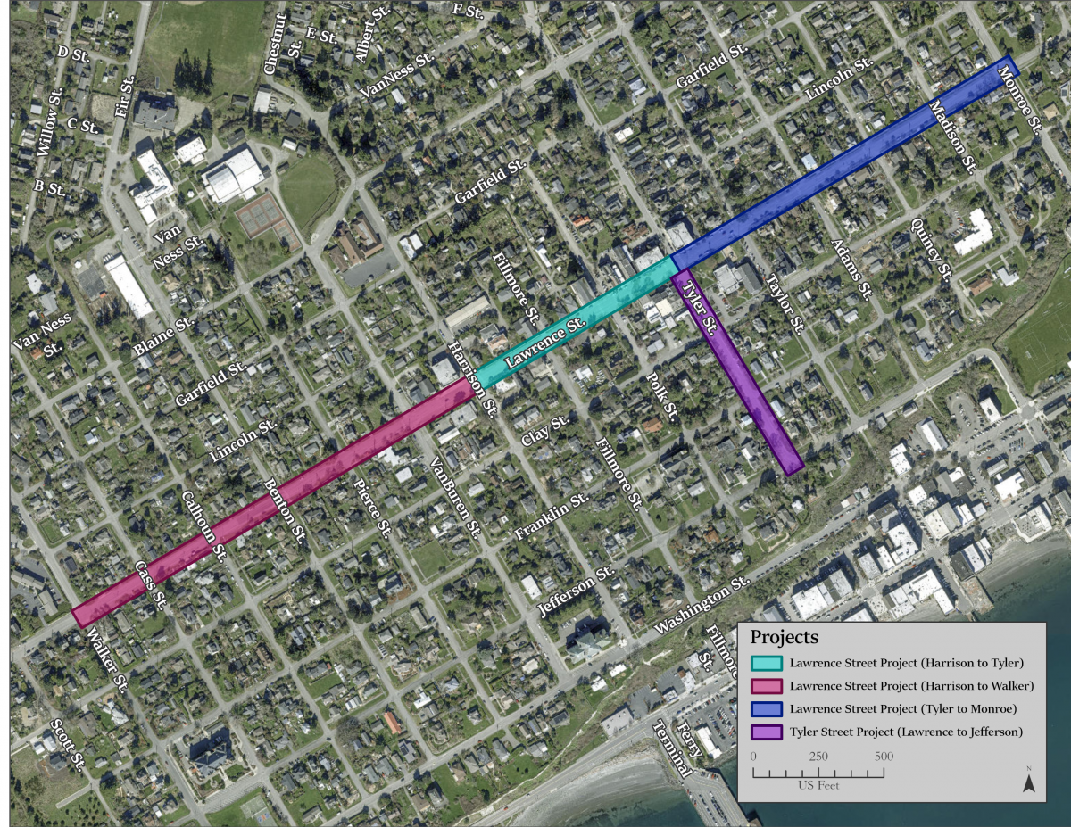 Lawrence & Tyler Street projects overview graphic